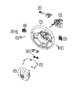 5057633AG - Electrical: Horn Switch for Mopar Image
