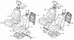 90131SH3003 - Interior/Bumper: BOLT, TORX (8X17) for Honda Image