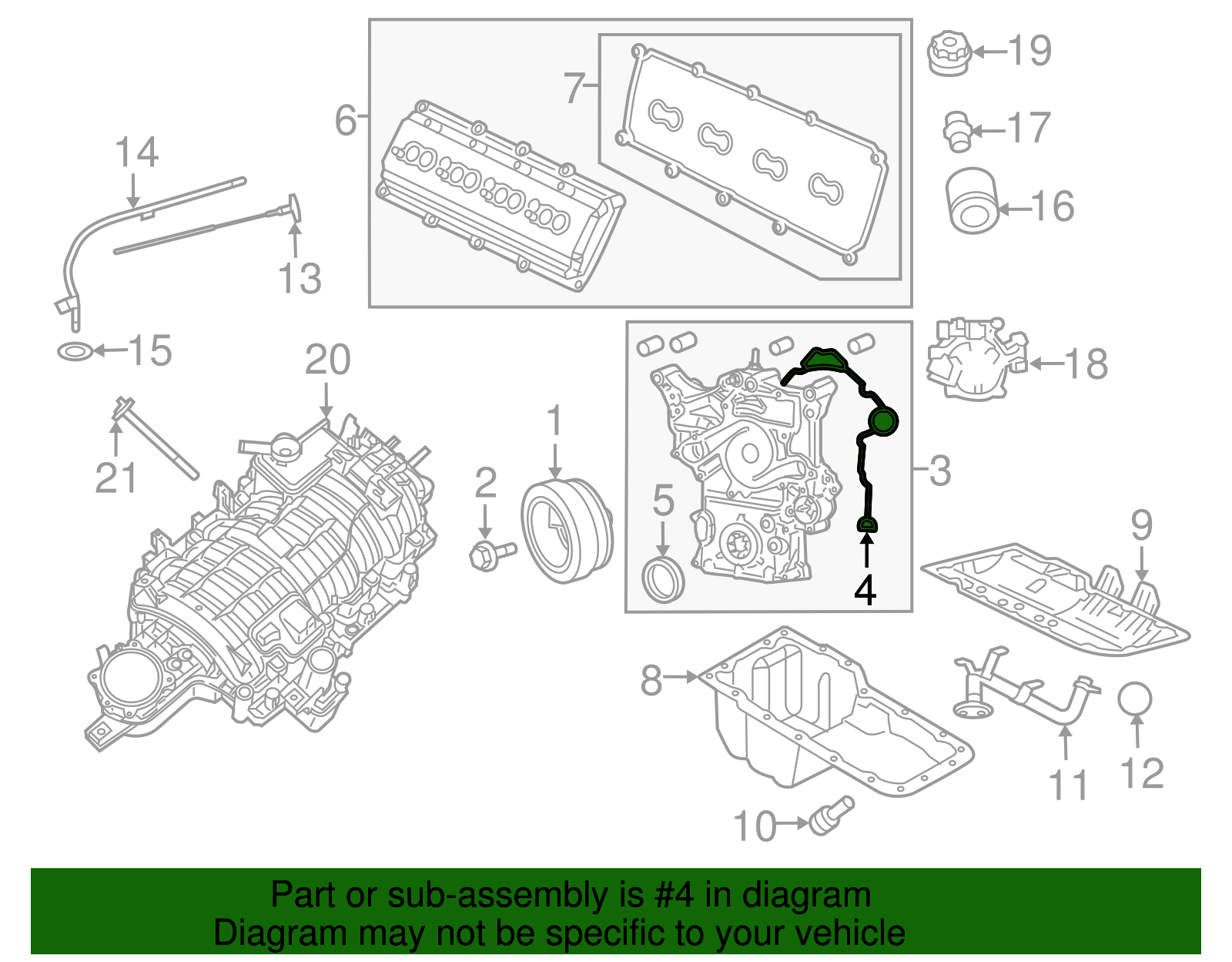 Daiページ. 2003-2025 Mopar Timing Cover Gasket 53021521AD | Mopar Parts
