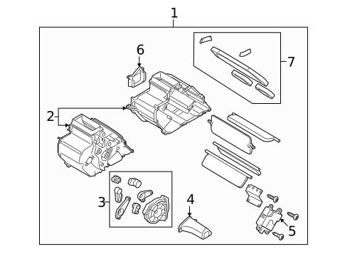 HVAC Case for 2009 Mazda MX-5 Miata #0