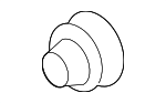 971853802 - Body: Rocker Molding Nut for Porsche Image