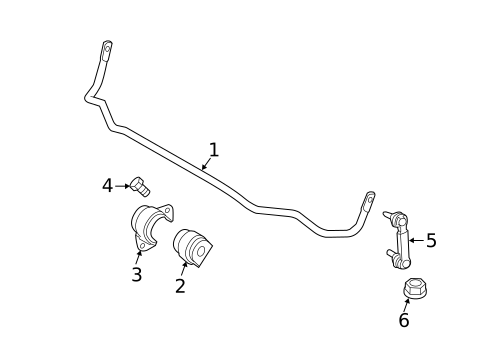 Stabilizer Bar & Components for 2013 BMW 528i #2