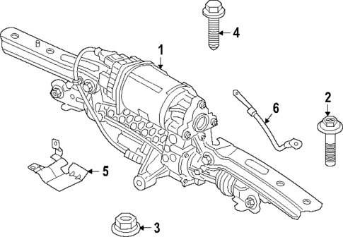 Steering Gear & Linkage for 2024 BMW 540i xDrive #1