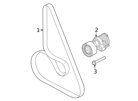 Belts & Pulleys for 2022 Land Rover Range Rover #0