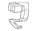 89024033 - Electrical: Buckle for Buick: Terraza | Chevrolet: Uplander | Pontiac: Montana | Saturn: Relay Image