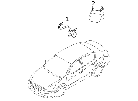 Electrical Components for 2007 Nissan Altima #5