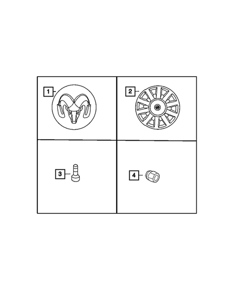 Wheel Covers and Center Caps for 2009 Dodge Caliber #0