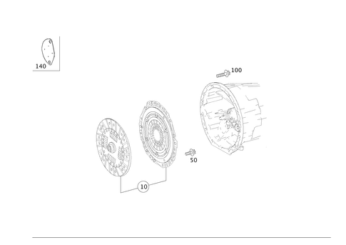 Clutch for 2013 Mercedes-Benz E350 #0