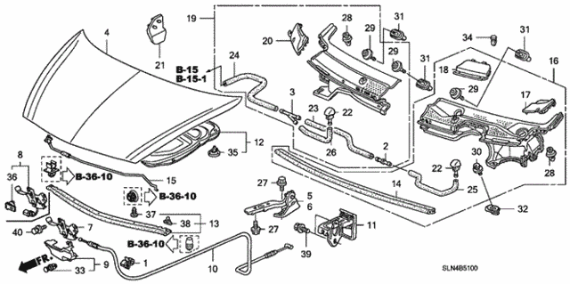 Engine Hood for 2007 Honda Fit #0