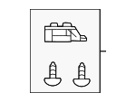 8119478090 - Electrical: Headlight Bracket for Lexus Image