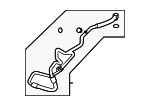 K62861462A - HVAC: Lower Press Hose for Mazda Image