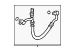 K628614G0 - HVAC: Front Press Hose for Mazda Image