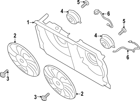 Cooling Fan for 2024 Subaru BRZ #0
