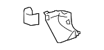 6211252300C0 - Body: Cowl Trim for Toyota: Yaris Image