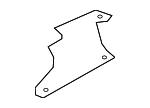 51487340214 - Exhaust: Front Shield for BMW Image