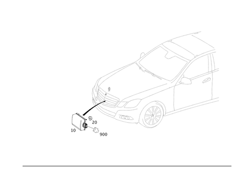 Adaptive Cruise Control System for 2013 Mercedes-Benz E400 #0