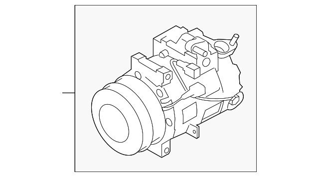 INFINITI A/C Compressor & Clutch Image