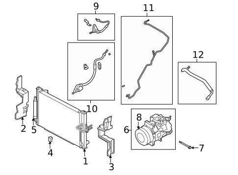 Hoses & Pipes for 2008 INFINITI G35 #0