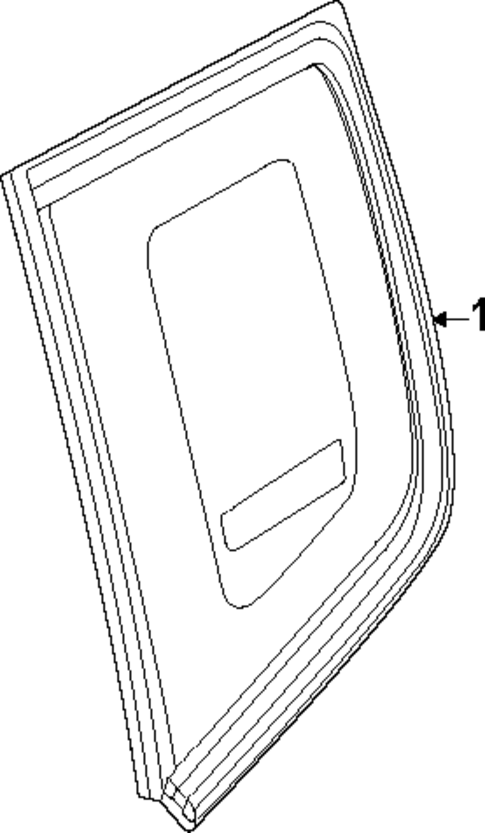 Glass & Hardware for 2018 Jeep Renegade #0