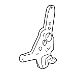 12386117 - Body: Seat Hinge for Chevrolet: C1500, C2500, C3500, K1500 Pickup, K2500 Pickup, K3500 Pickup | GMC: C1500 Pickup, C2500 Pickup, C3500 Pickup, K1500 Pickup, K2500 Pickup, K3500 Pickup Image