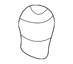 6582205S60 - Body: Hood Bumper for Nissan: D21, Pathfinder, Pickup Image