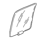 68059652AA - : Movable Glass for Jeep: Liberty Image