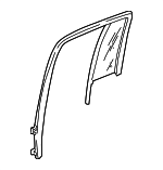 55360960AD - Body: Fixed Glass for Jeep: Liberty Image