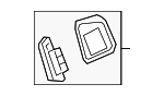 4N0951523FXHA - Steering: Shift Paddle for Audi Image