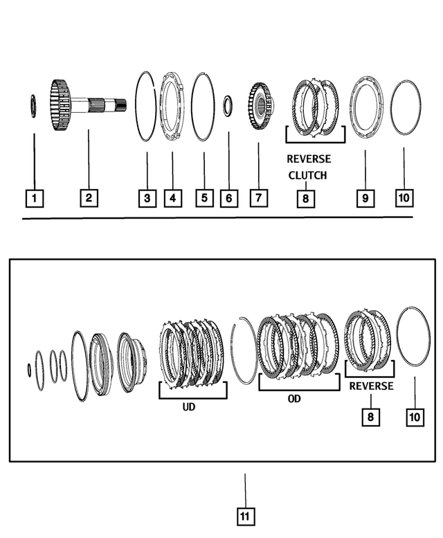 « 4799459 – 65RFE; 6-Speed; Automatic Transmission : Rouleau à Aiguille Butee pour Mopar Image »