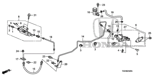 Clutch Master Cylinder for 2010 Honda Accord #0