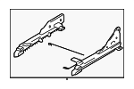 8852025021 - Body: Seat Track for Hyundai Image