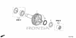 23250RT4000 - Transmission - Automatic: SHAFT, IDLE for Honda Image