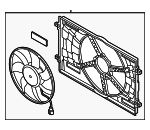 5Q0121203DG - : Shroud Assembly for Audi Image