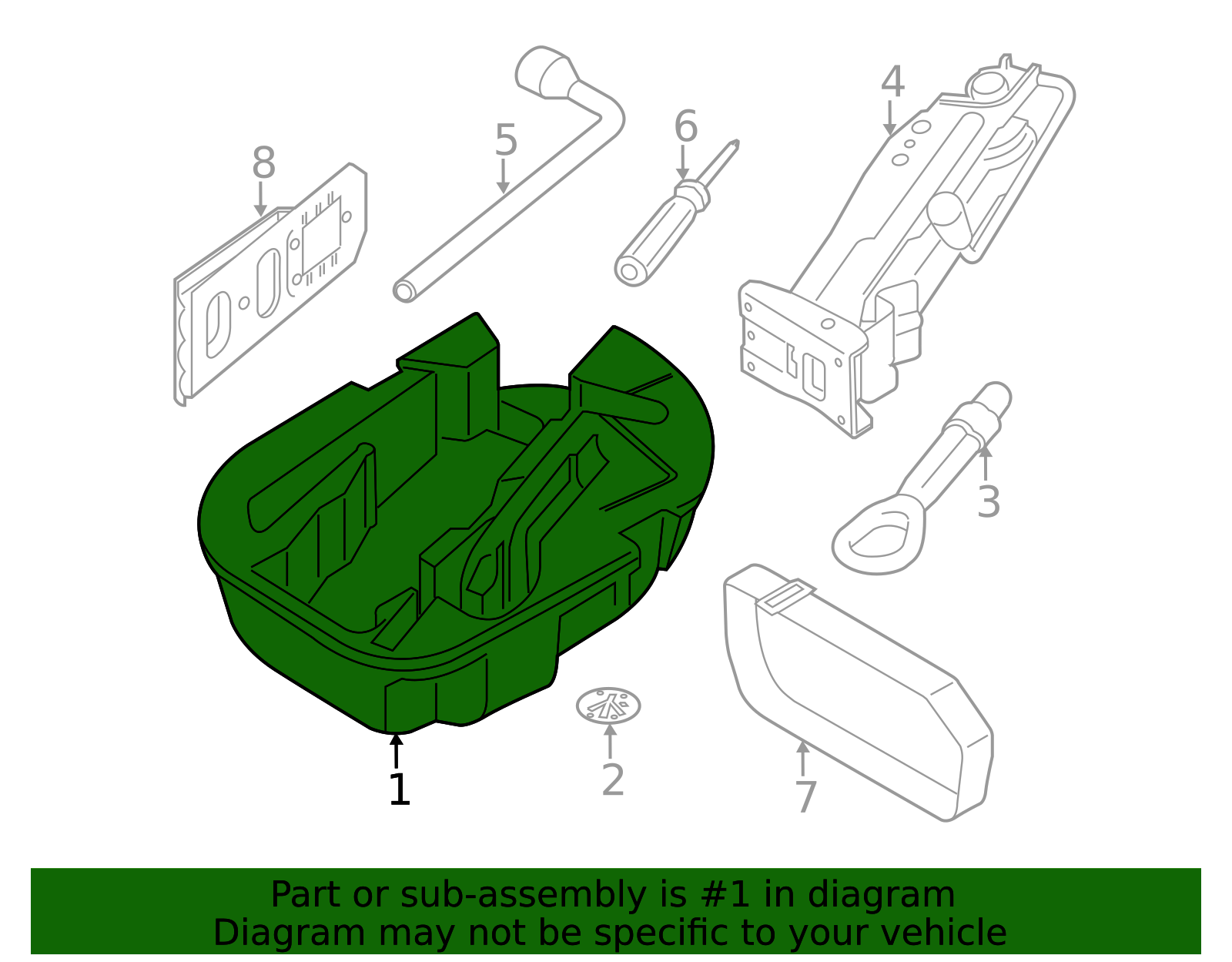 Luggage Compartment Tray - 51472353821 | Genuine MINI | Mini Parts