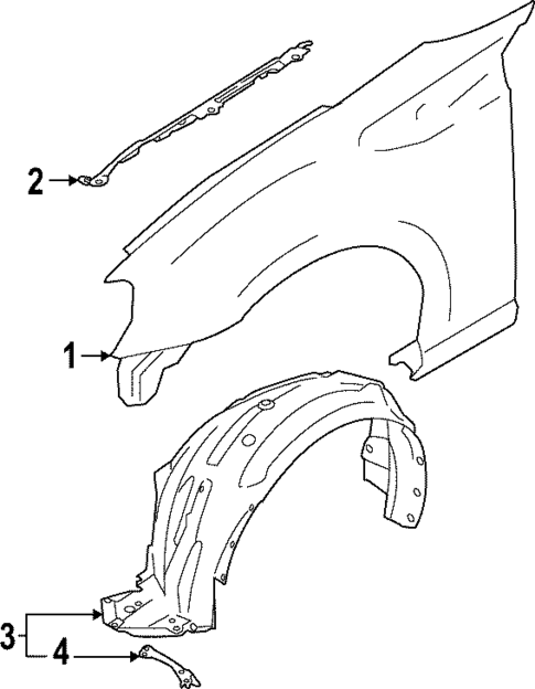Fender & Components for 2022 Toyota GR86 #0