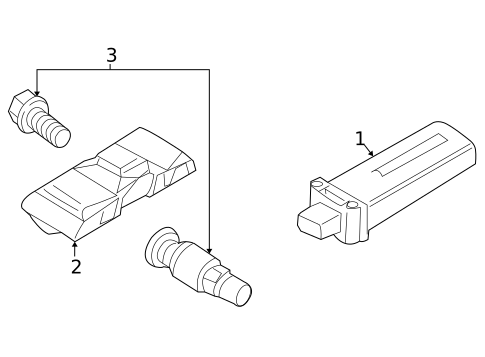 Tire Pressure Monitor Components for 2013 Mini Cooper #0