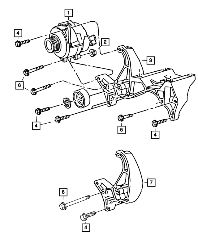 56029913AA - Electrical: Engine Generator for Mopar Image