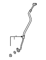 32226282 - HVAC: AC Tube for Volvo: S60, S90, V60, V60 Cross Country, V90, V90 Cross Country, XC60, XC90 Image