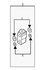 32260834 - HVAC: Expansion Valve for Volvo: S60, S90, V60, V60 Cross Country, V90, V90 Cross Country, XC60, XC90 Image