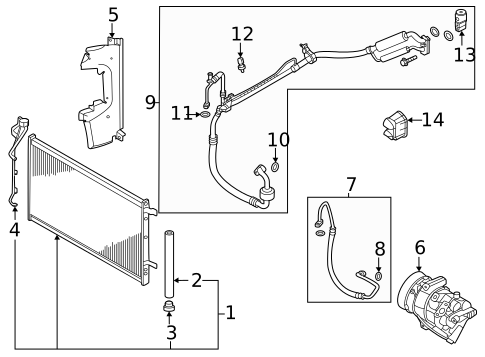 Intercooler for 2025 Kia K5 #1