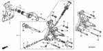 24271RWE000 - Transmission - Automatic: SHAFT, SHIFT FORK for Acura Image