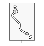 4M0816725D - HVAC: Suction Line for Audi: Q7, Q8, RS Q8, SQ7, SQ8 Image