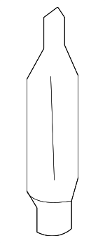 99753762500 - Body: Handle, Outside Pad for Porsche: 911, Boxster, Cayman Image