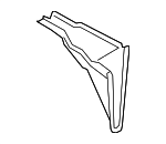 DP5Z5445423DB - Body: Upper Trim for Lincoln: MKZ Image