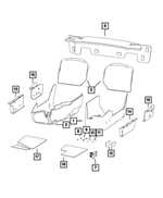 1UL66DX9AE - : Front Floor Carpet, Right for SRT: Viper Image