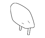 7194035720B0 - Body: Headrest for Toyota Image