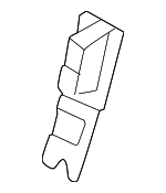 7299660280C0 - Body: Seat Back Panel Hole Cover for Toyota: 4Runner, Land Cruiser Image