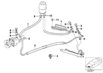32411093460 - Steering: Hose for BMW Image