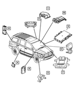 56040662AL - : Front Control Module for Mopar Image