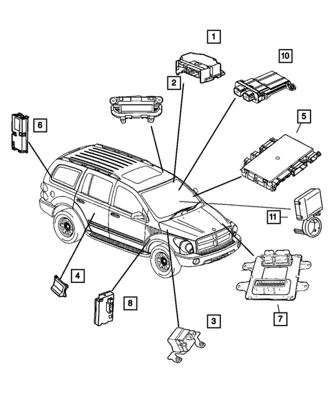 Modules for 2005 Dodge Durango #0